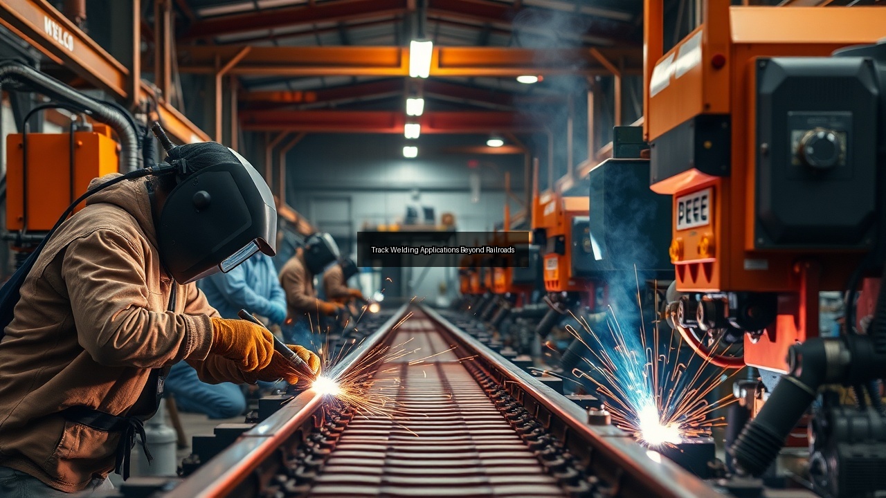 oscillator track welding gullco track welding machine welding